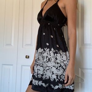 Mini slip dress